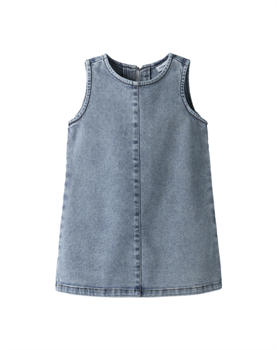 Name It - NMFAmelia Denim Kjole - Medium Blue Denim